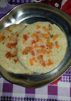 उत्तपम (uttapam recipe in Hindi) रेसिपी मुख्य फोटो