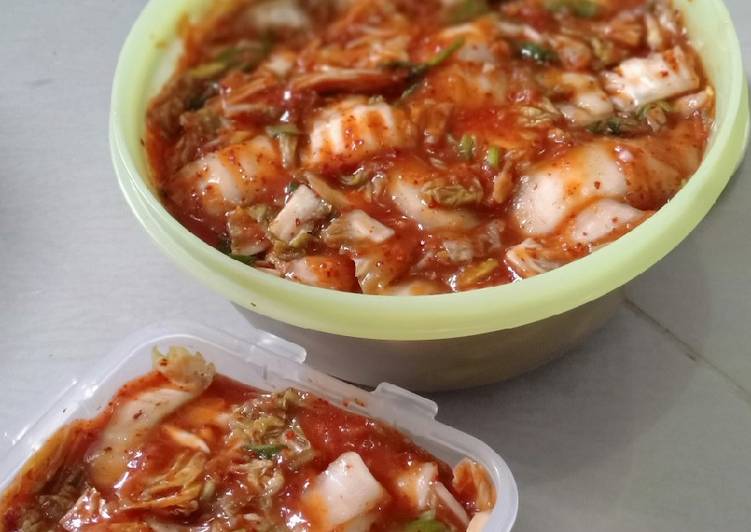 Kimchi homemade