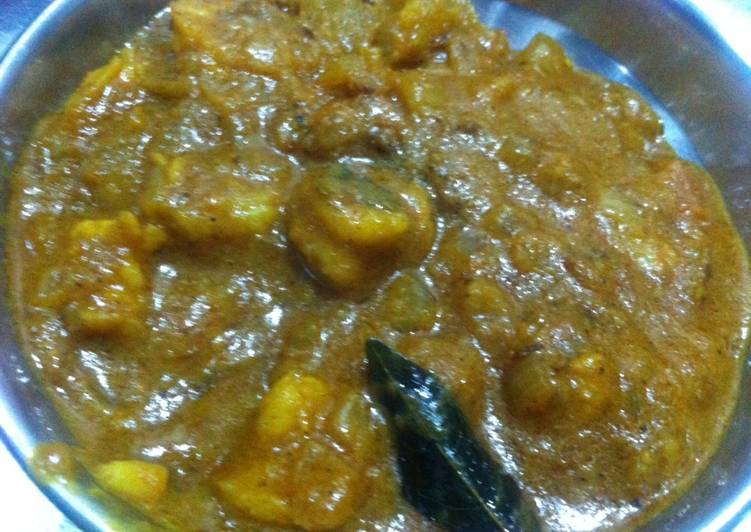 Tasty And Delicious of Prawns Curry