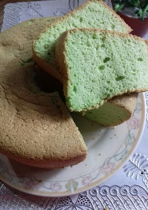 Foto resep Chiffon Pandan Soft dan Pillowy..