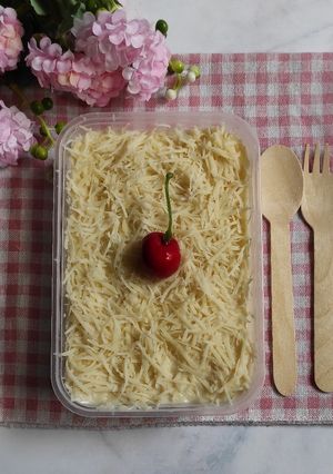 Foto resep Setup roti tawar vla keju