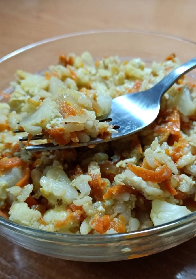 Рис с цветной капустой