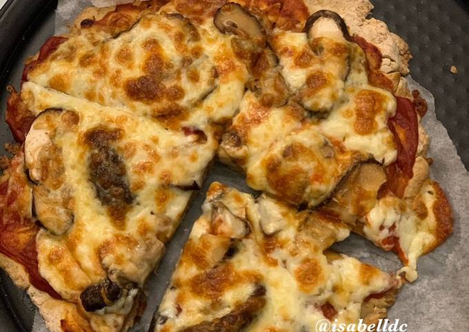 154. Pizza Jamur Keju (Gluten Free)