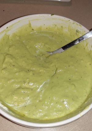 Una foto de Crema de Palta