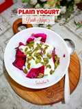 Plain Yogurt buah Naga