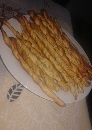 صورة لوصفة بسكويت مالح بالزعتر