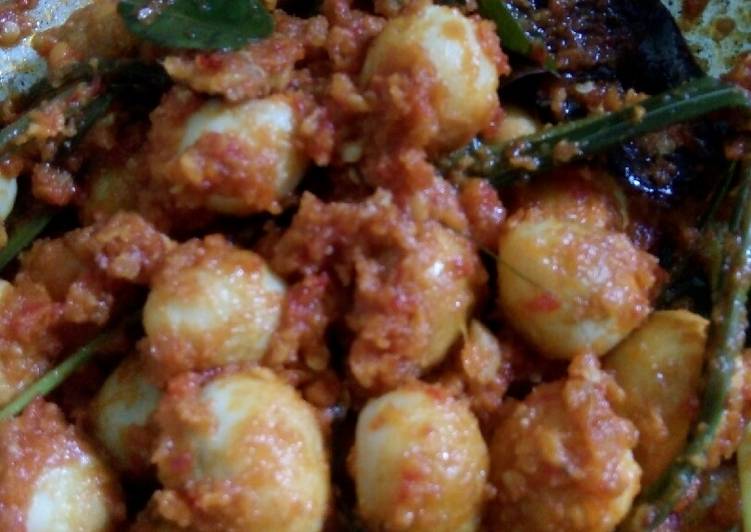 Resep Telur Puyuh Bumbu Bali Anti Gagal