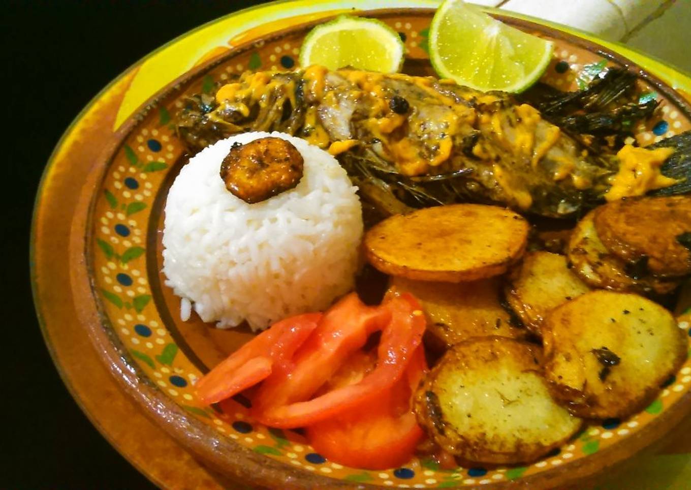 Mojarras navideñas al Chiltepín