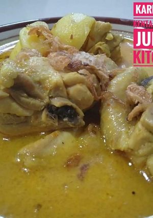 Foto resep Kare ayam + kentang pedas