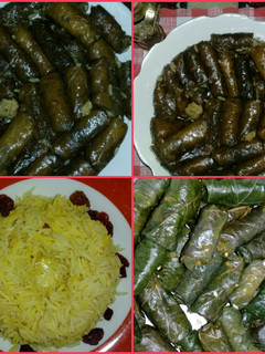 A picture of Stuffed Grape Leaves.