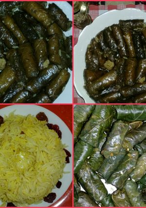 A picture of Stuffed Grape Leaves.