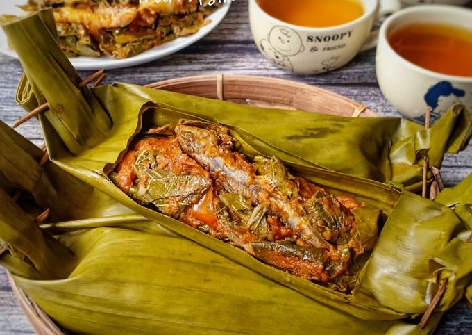 Resep Pepes Daun Singkong Ikan Asin Khas Minang Oleh Oknisa Carolina Cookpad