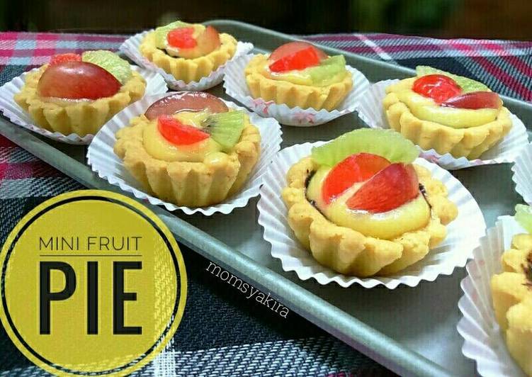 Langkah Mudah untuk Membuat Mini fruit pie Anti Gagal