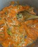Guiso de zanahorias y atún