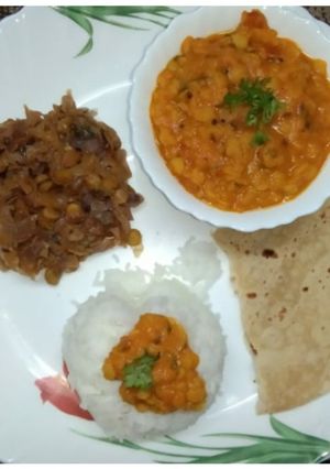 A picture of Toor Dal Fry.