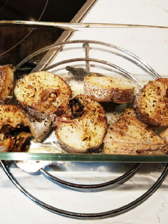 Una foto de Pescadilla especiada al horno