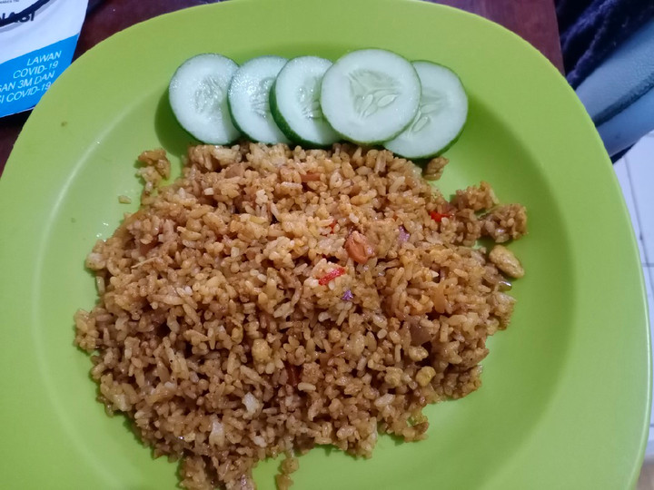 Cara Bikin Nasi Goreng Kebuli (Bumbu Kari Desaku) Simpel