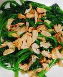 Mồng tơi xào tỏi