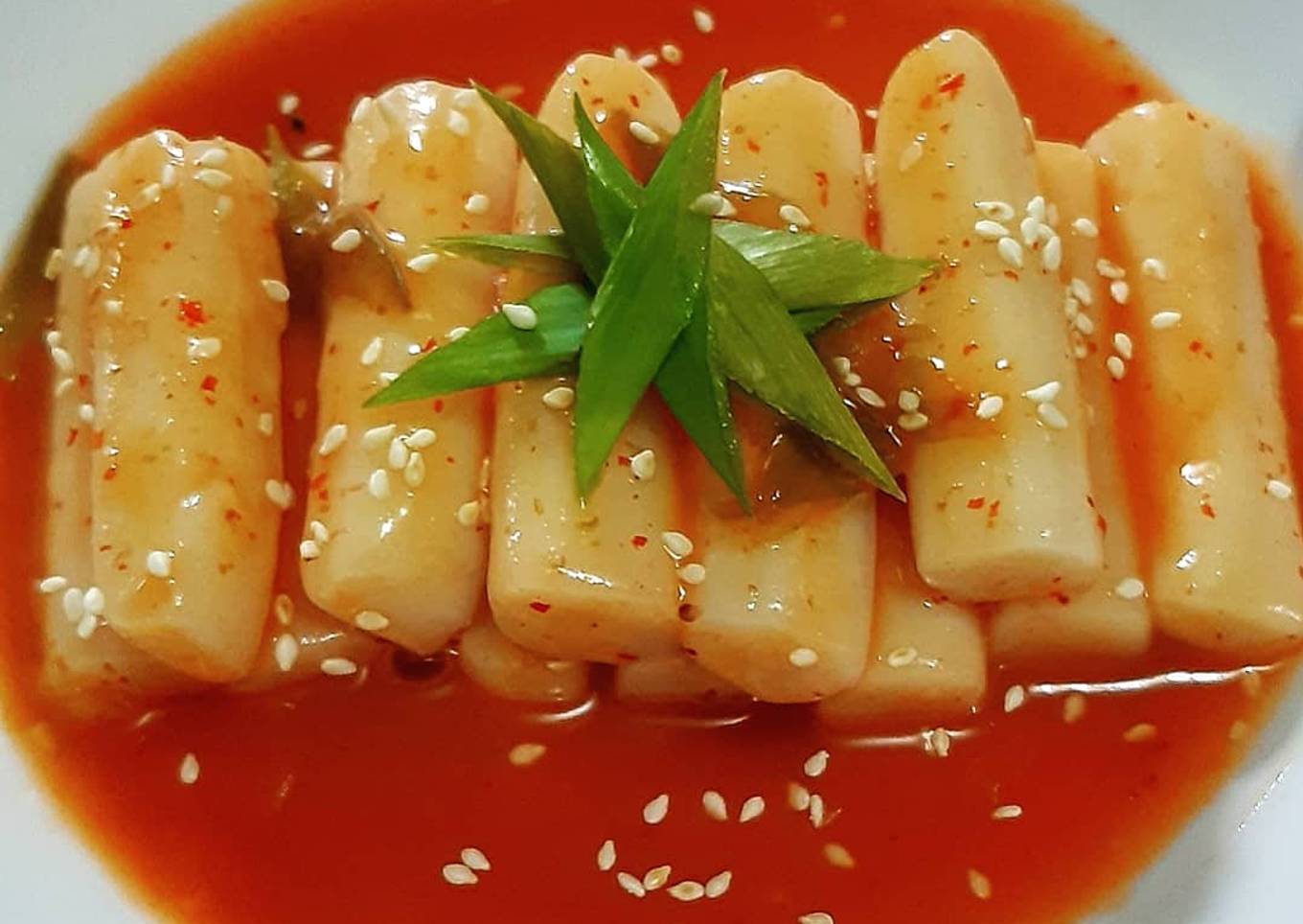 Tteokbokki dengan gochujang