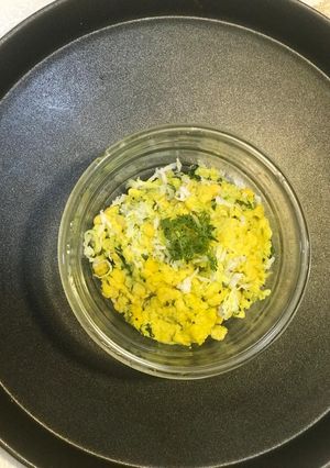 A picture of Raw Mango & Split Chickpea Appetiser (Ambyachi Dal).