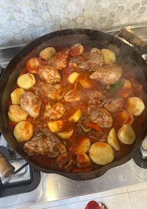 Una foto de Pollo al Disco