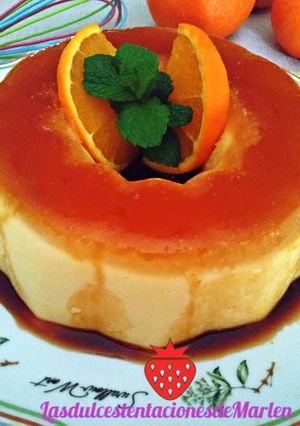 Foto principal de Flan de zumo de naranja