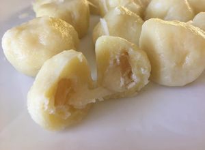 Foto principal de Gnocchi de ricotta i poma 🍏🧀