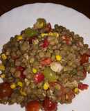 Ensalada de lentejas