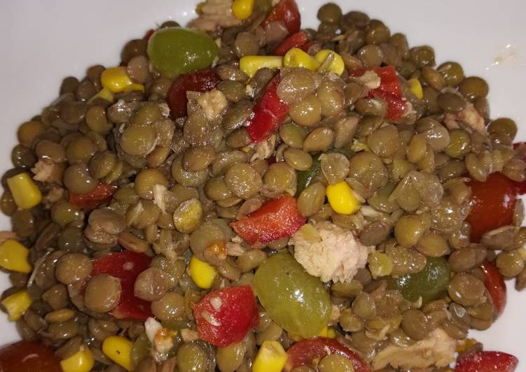 Ensalada de lentejas