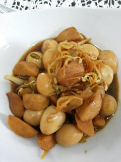 Foto resep Semur telur puyuh bakso tauge favorite