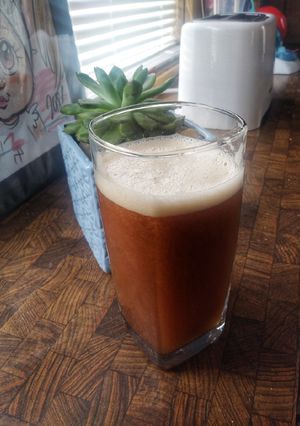 Una foto de Agua de tamarindo