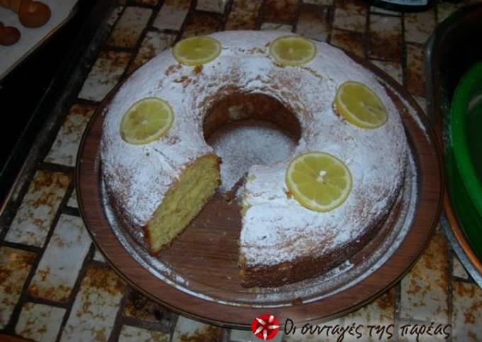 κύρια φωτογραφία συνταγής Capri Torta (κέικ λεμονιού)