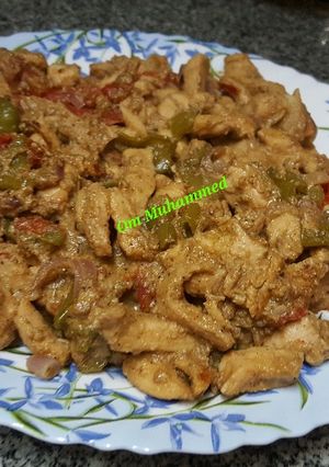 A picture of Chicken Shawarma.