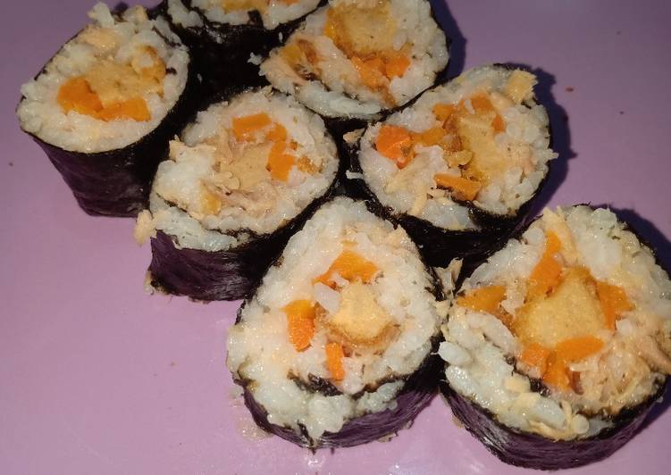 Resep Sushi Roll Tuna Nugget yang Lezat