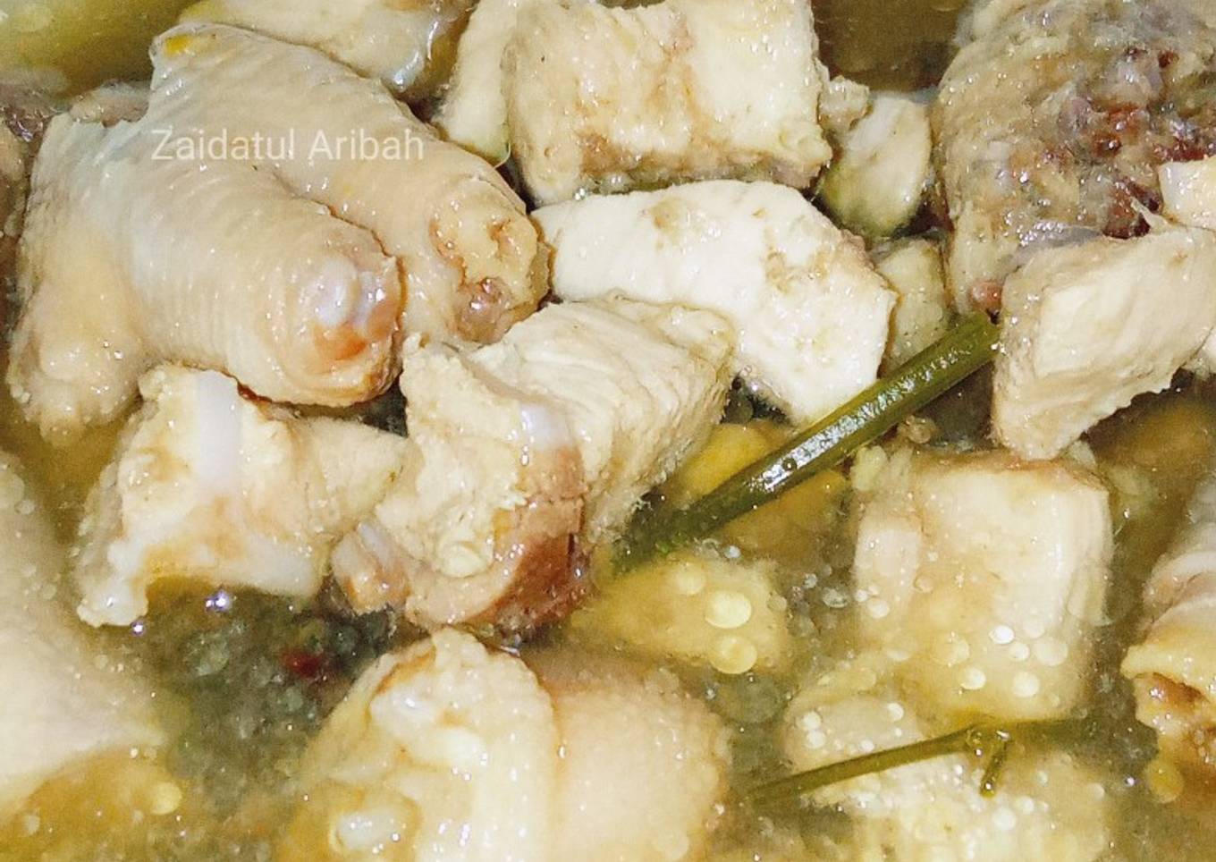 Sop ayam paling mudah