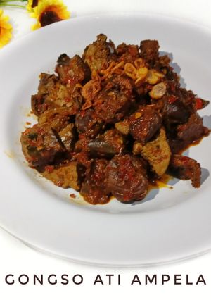 Foto resep Gongso Ati Ampela