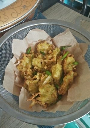 Foto resep Bakwan zuchini // zuchini fritter