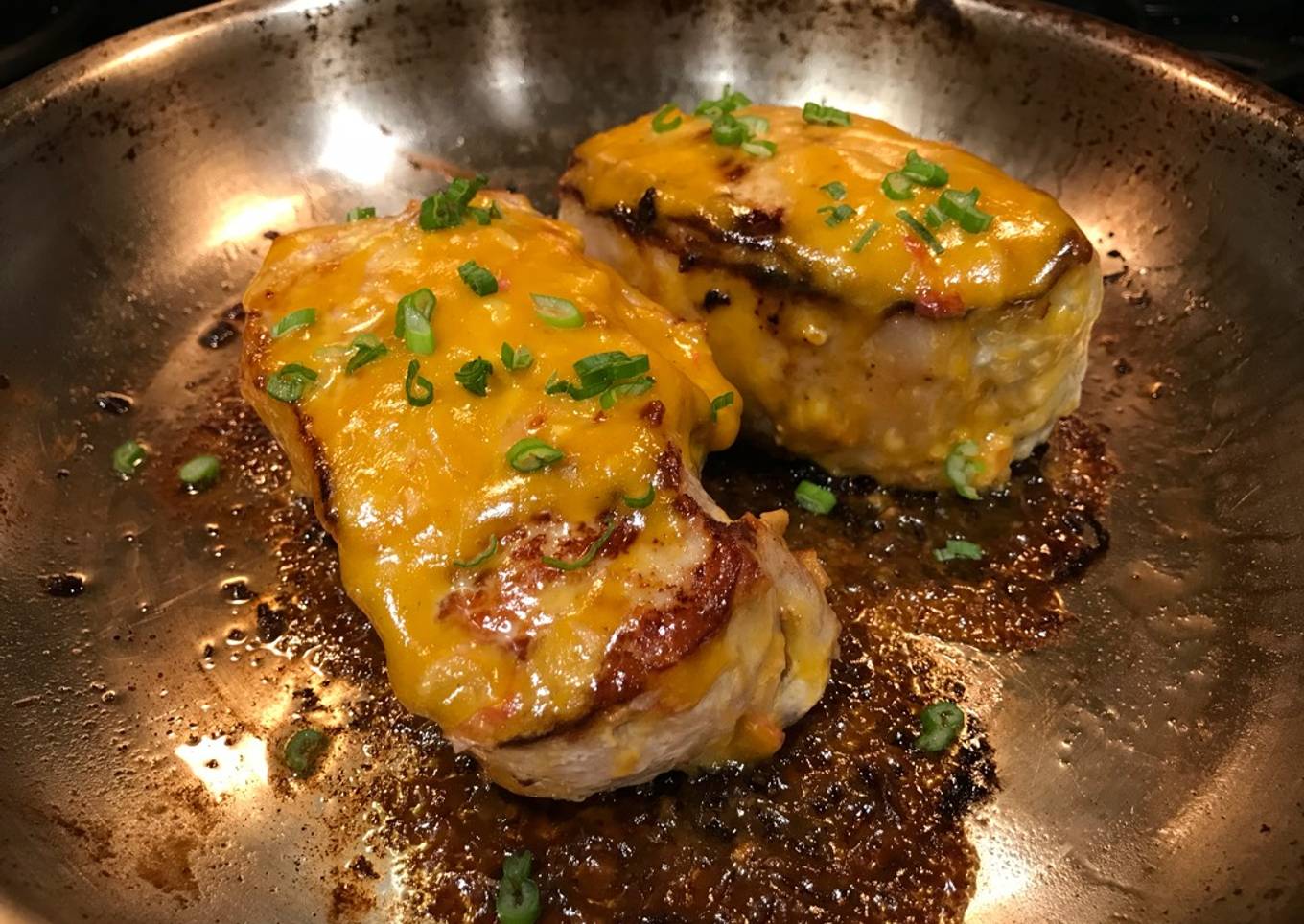Leftover McNugget Sauce Pork Chop Glaze