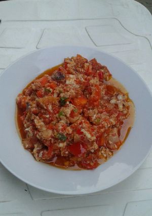 A picture of Egg sauce.