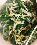 Món chay: Canh rau ngót giá đỗ