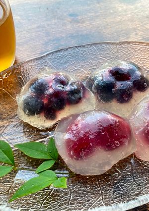 Gambar Jelly mochi Buah khas Japan