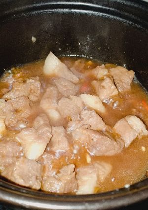Hình của món Thịt kho không (có cách làm nước hàng).