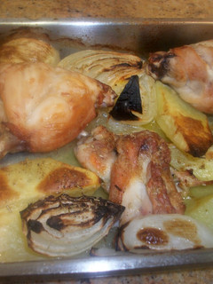 Una foto de Conejo al horno