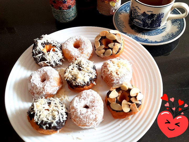 Cara Gampang Membuat Donat mini menul2😍 ala Rhinie&amp;#39;s kitchen yang Enak Banget