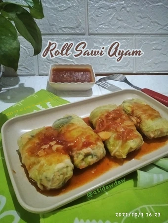 Cara Mudah Membikin Resep Roll Sawi Ayam yang Bisa Manjain Lidah Anti Ribet, Menggugah Selera