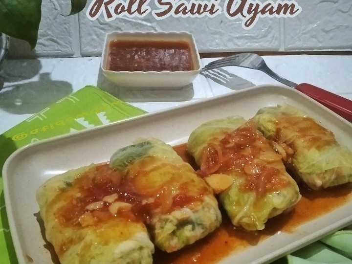 Resep *Roll Sawi Ayam* Sederhana Dan Enak