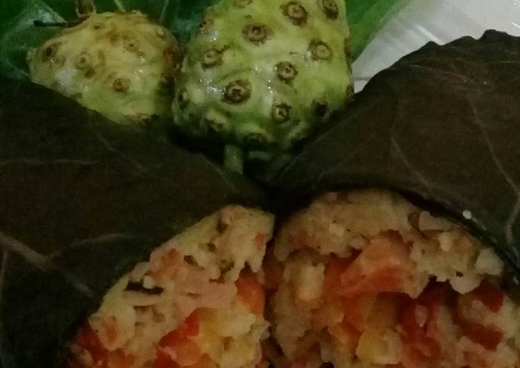 Cara Gampang Membuat Nasi kukus daun mengkudu ala @dapurbyana 😊 Anti Gagal