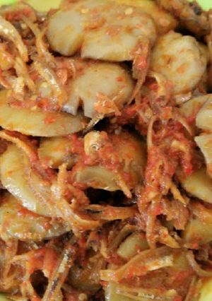Foto resep Jengkol teri balado (gk bau)