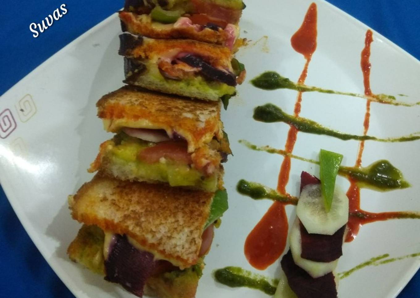 Tava Toasted Veg Sandwiches