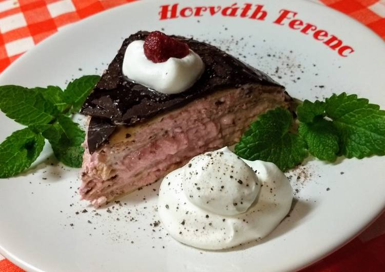 Epres - túrós rakott palacsinta